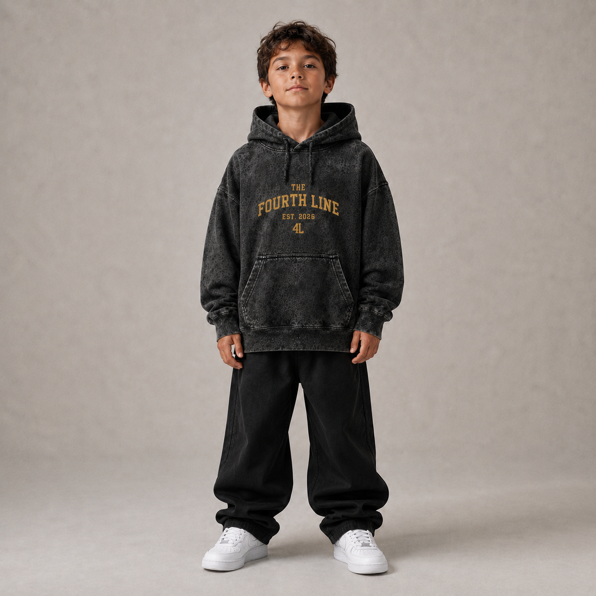 The Fourth Line - Hoodie Junior