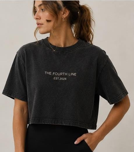 Chandail court The Fourth Line pour elle